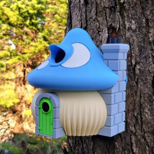 Mushroom Birdhouse