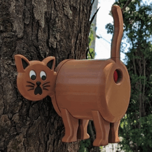 Cat Bird House