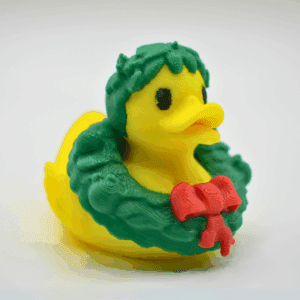 Christmas Wreath Duck