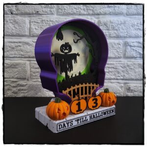 Halloween Lighted Countdown